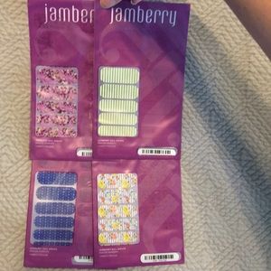 4 full sheets Jamberry Nail Wraps